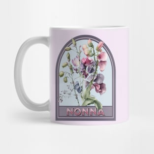 Nonna Vintage Floral Grandmother Mug